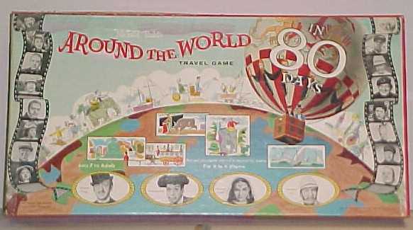 Around the world in 80 days boardgame