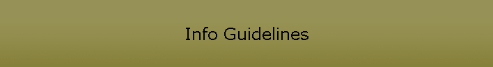 Info Guidelines