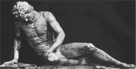 Dying Gaul, Roman copy of bronze original, circa 230-220 B.C.