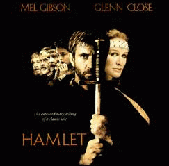 Mel Gibson in Zeffirelli's "Hamlet" (1990)