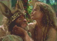 Kevin Kline and Michelle Pfeiffer in "A Midsummer Night's Dream" (1999)