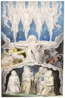 The Book of Job, plate 14, by William Blake