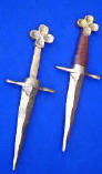 Elizabethan daggers, from Deepeeka.com