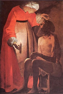 Job and His Wife by Georges LaTour
