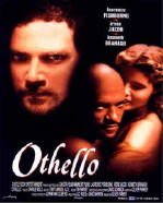 Movie Poster for Othello, with Kenneth Branagh and Laurence Fishburne (1995)