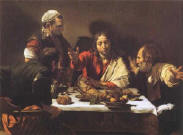 Caravaggio: Supper at Emmaus