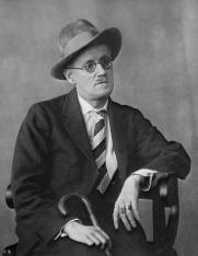 James Joyce, photo taken in 1928 by Berenice Abbott
